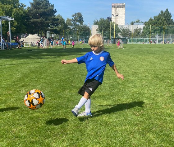 Dětský den s fotbalem!